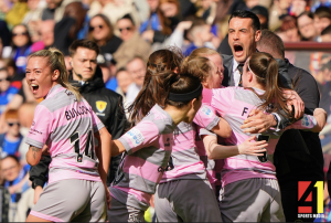 Craig Walker's photo of PTWFC celebrating cup final goal